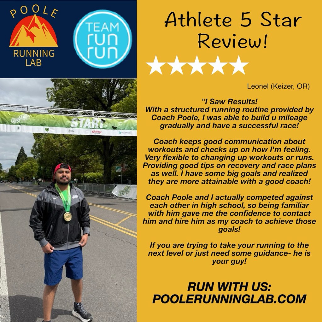Poole Running Lab Review- Leonel Jines