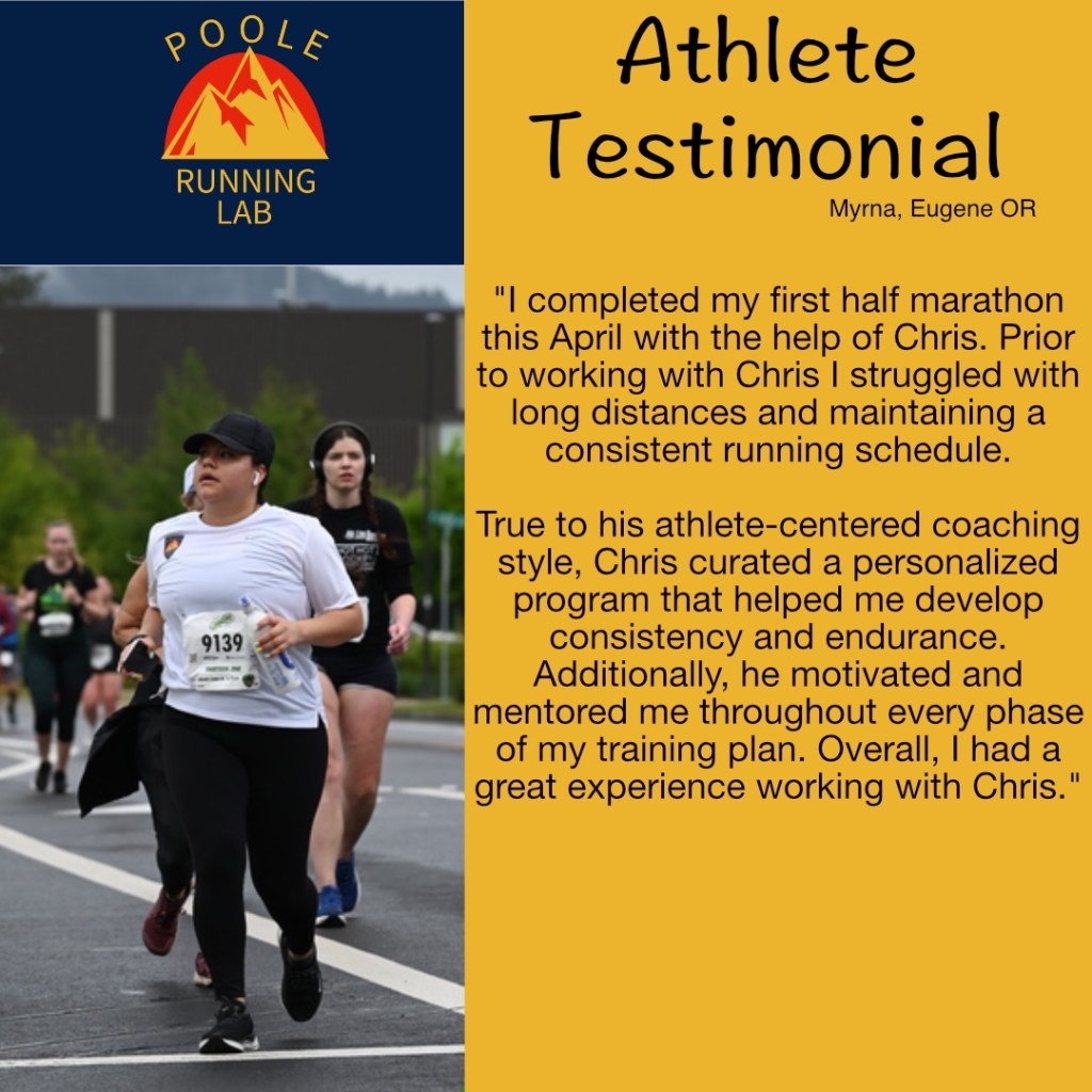 Poole Running Lab Review- Myrna Najera Perez